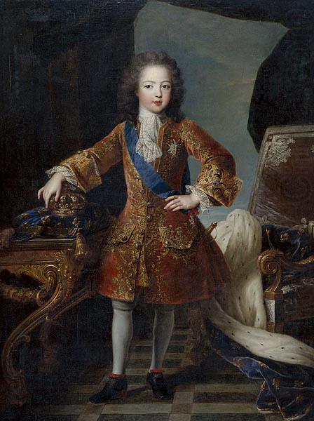 Circle of Pierre Gobert Portrait of King Louis XV china oil painting image